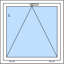 Sklopná plastová okna