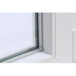 Plastové dveře | 85 x 205 cm (850 x 2050 mm) | bílé |otevíravé i sklopné | pravé