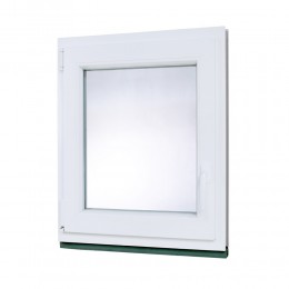 Plastové okno | 100x120 cm (1000x1200 mm) | bílé | otevíravé i sklopné | levé