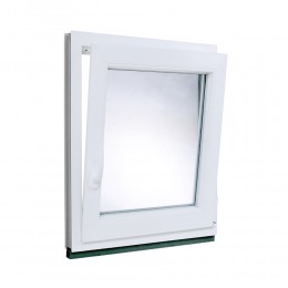 Plastové okno | 100 x 120 cm (1000 x 1200 mm) | bílé |otevíravé i sklopné | pravé