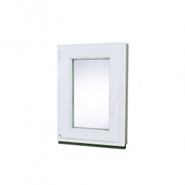 Plastové okno | 50x60 cm (500x600 mm) | bílé | otevíravé i sklopné | levé