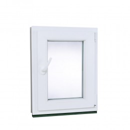 Plastové okno | 50 x 60 cm (500 x 600 mm) | bílé |otevíravé i sklopné | pravé