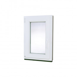 Plastové okno | 50x70 cm (500x700 mm) | bílé | otevíravé i sklopné | levé