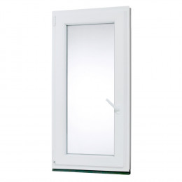 Plastové okno | 60x110 cm (600x1100 mm) | bílé | otevíravé i sklopné | levé