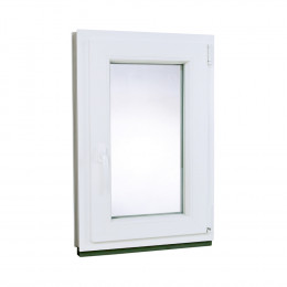 Plastové okno | 60 x 80 cm (600 x 800 mm) | bílé |otevíravé i sklopné | pravé