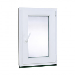 Plastové okno | 60 x 80 cm (600 x 800 mm) | bílé |otevíravé i sklopné | pravé