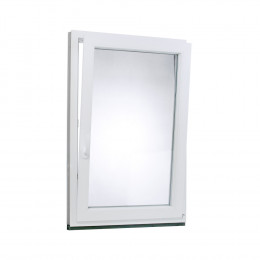 Plastové okno | 80 x 110 cm (800 x 1100 mm) | bílé |otevíravé i sklopné | pravé