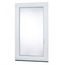 Plastové okno | 80x130 cm (800x1300 mm) | bílé | otevíravé i sklopné | levé