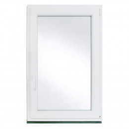 Plastové okno | 90 x 130 cm (900 x 1300 mm) | bílé |otevíravé i sklopné | pravé