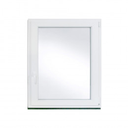 Plastové okno | 95 x 110 cm (950 x 1100 mm) | bílé |otevíravé i sklopné | pravé