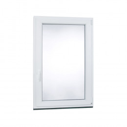 Plastové okno | 95 x 140 cm (950 x 1400 mm) | bílé |otevíravé i sklopné | pravé