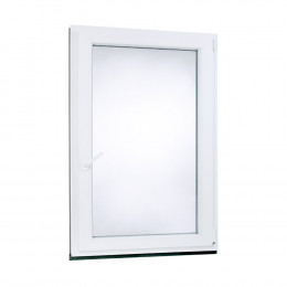 Plastové okno | 95 x 140 cm (950 x 1400 mm) | bílé |otevíravé i sklopné | pravé