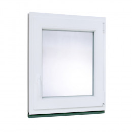 Plastové okno | 100 x 120 cm (1000 x 1200 mm) | Bílé / Antracit |otevíravé i sklopné | pravé