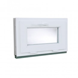 Plastové okno | 70 x 42 cm (700 x 420 mm) | Bílé / Antracit | sklopné